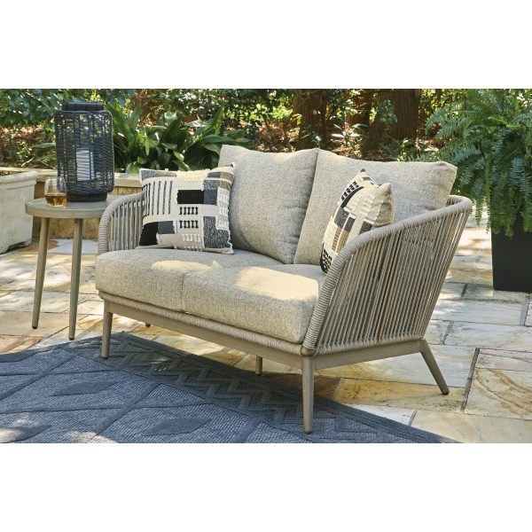 Signature Design by Ashley Swiss Valley P390-835 Loveseat with Cushion For Sale