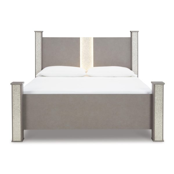 Signature Design by Ashley Surancha Queen Poster Bed B1145-67 B1145-64 B1145-62 B1145-98 Hot on Sale