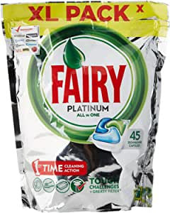 Fairy Platinum para lavavajillas - Paquete de 45 piezas Online Sale