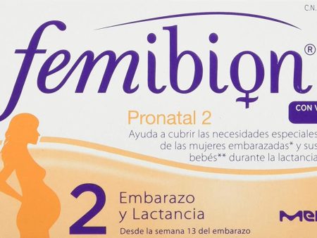 Femibion Pronatal 2 Complemento Alimenticio, 60 Tabletas Embalaje Deteriorado Discount